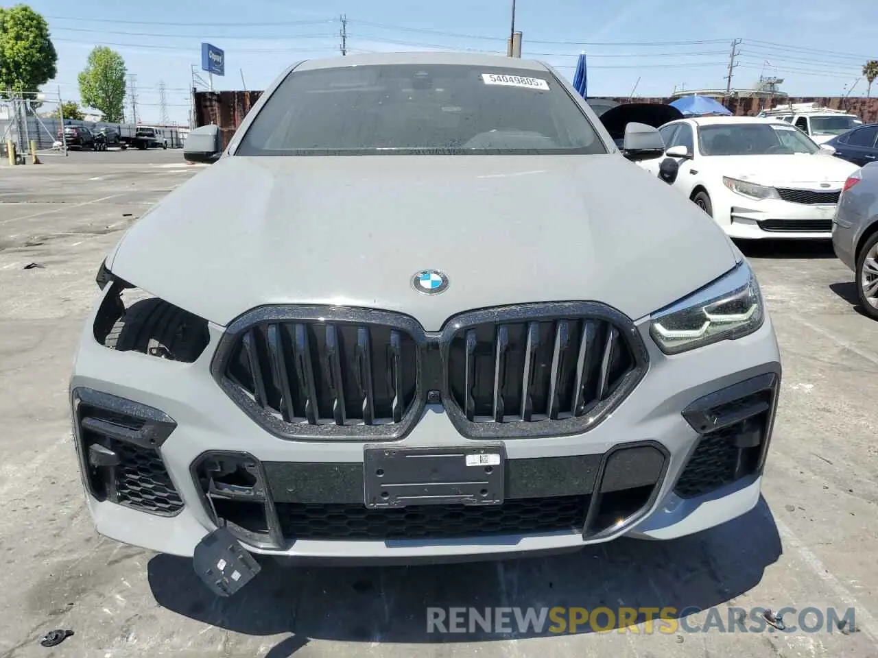 5 fotografías del automóvil dañado 5UXCY6C01N9M95573 BMW X6 2022