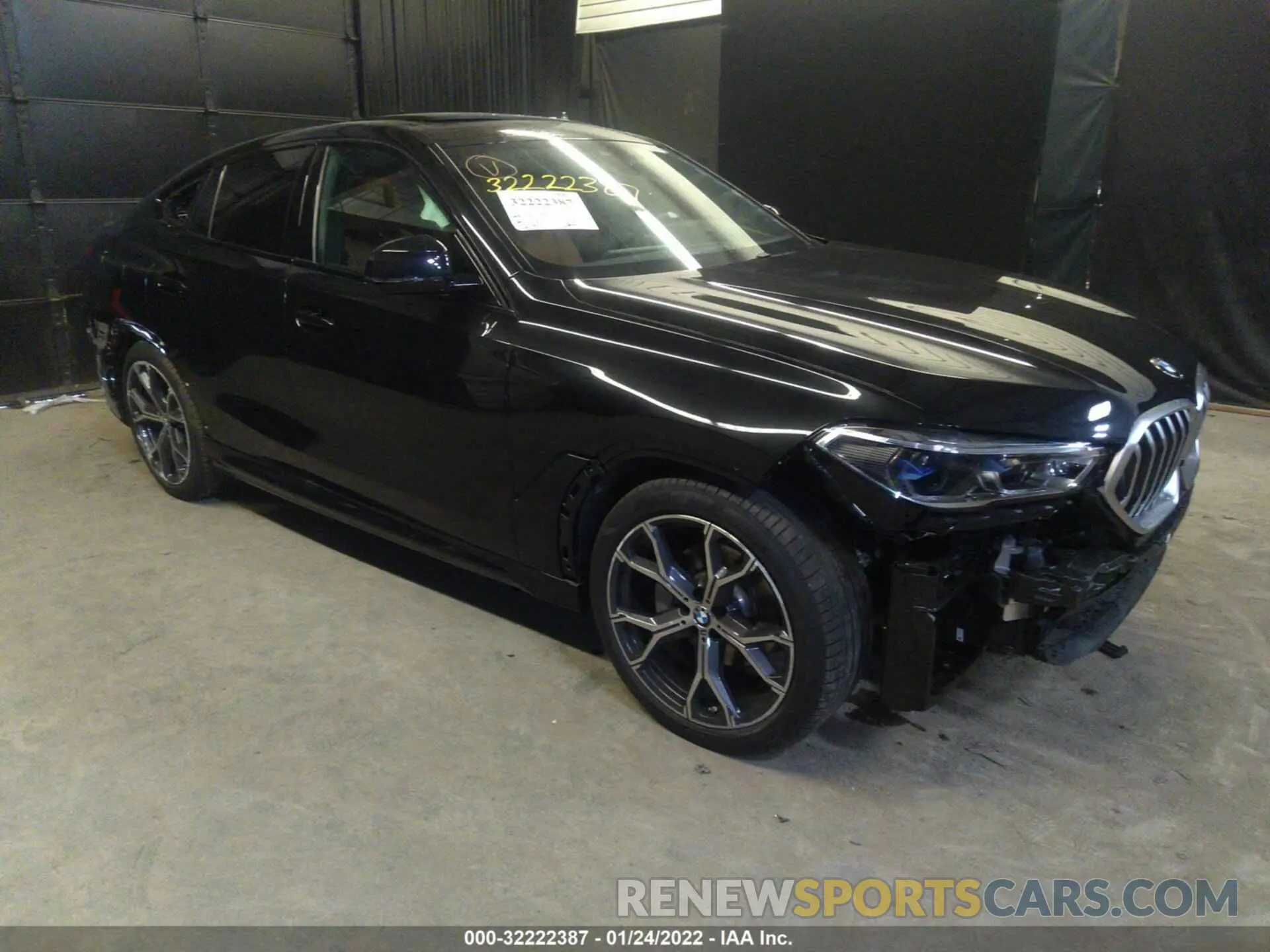 1 fotografías del automóvil dañado 5UXCY6C02N9J66297 BMW X6 2022