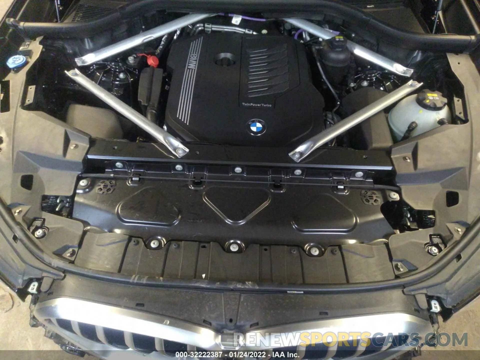 10 fotografías del automóvil dañado 5UXCY6C02N9J66297 BMW X6 2022