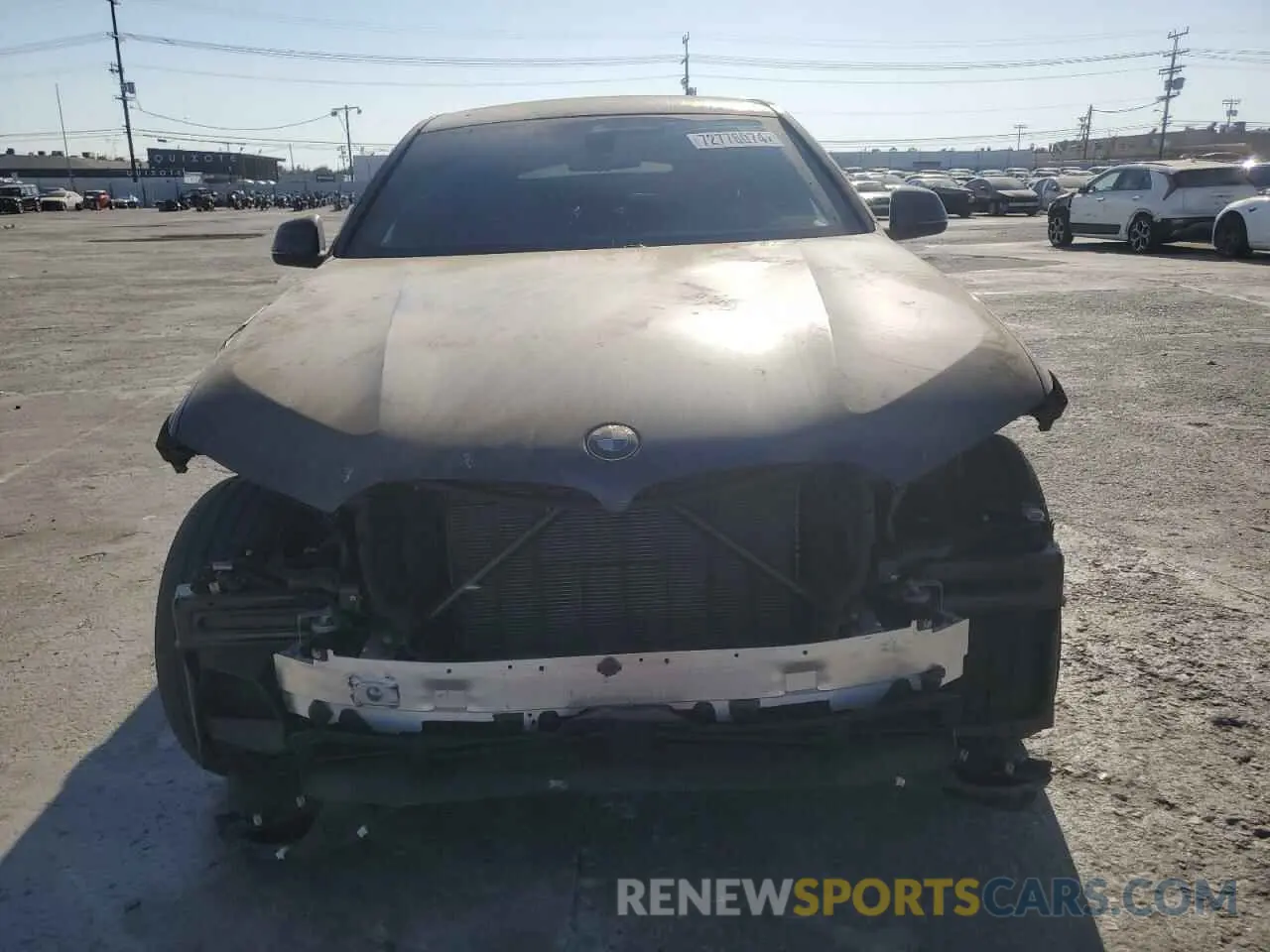 5 fotografías del automóvil dañado 5UXCY6C02N9M49640 BMW X6 2022