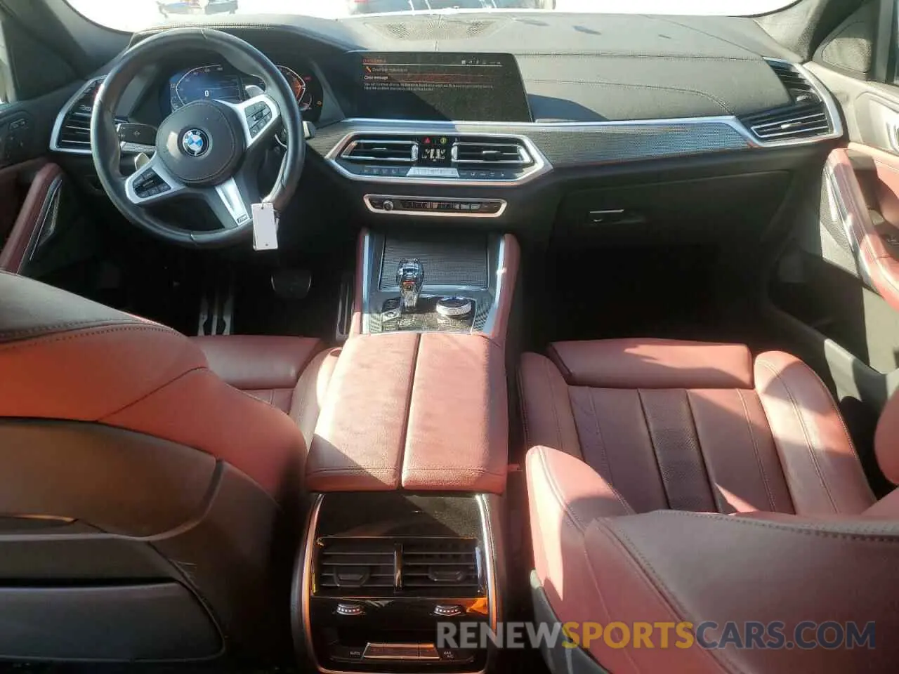 8 fotografías del automóvil dañado 5UXCY6C02N9M49640 BMW X6 2022