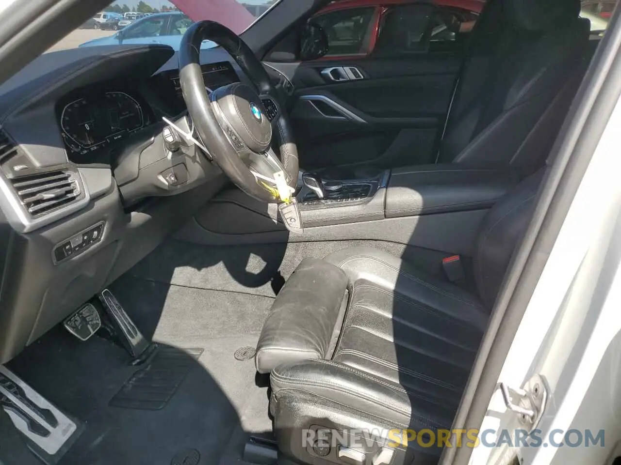 7 fotografías del automóvil dañado 5UXCY6C03N9L82224 BMW X6 2022