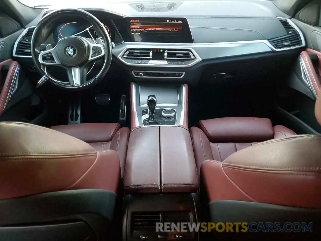 8 fotografías del automóvil dañado 5UXCY6C06N9J33688 BMW X6 2022