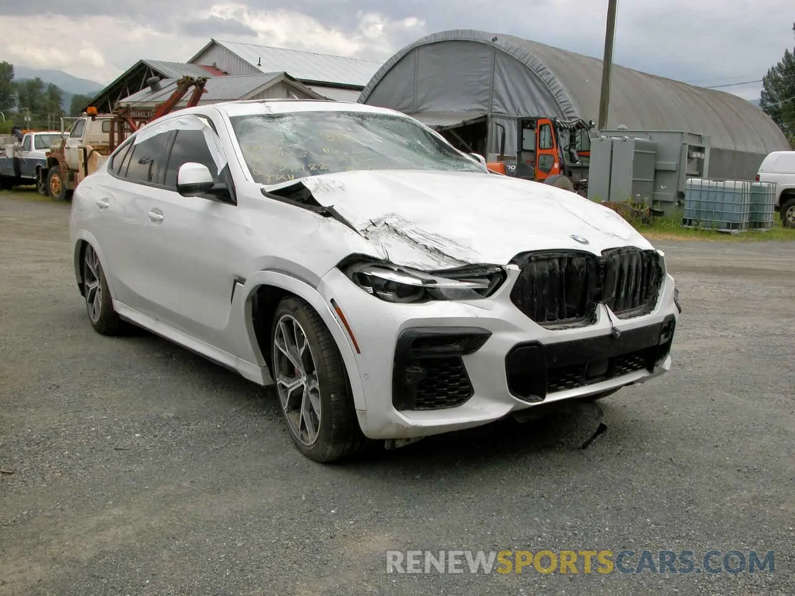 1 fotografías del automóvil dañado 5UXCY6C06N9J79988 BMW X6 2022