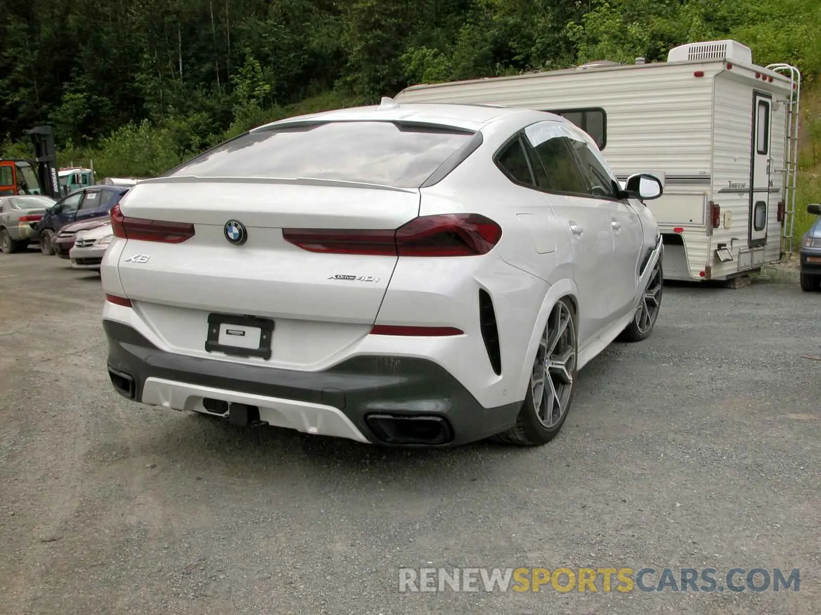 4 fotografías del automóvil dañado 5UXCY6C06N9J79988 BMW X6 2022