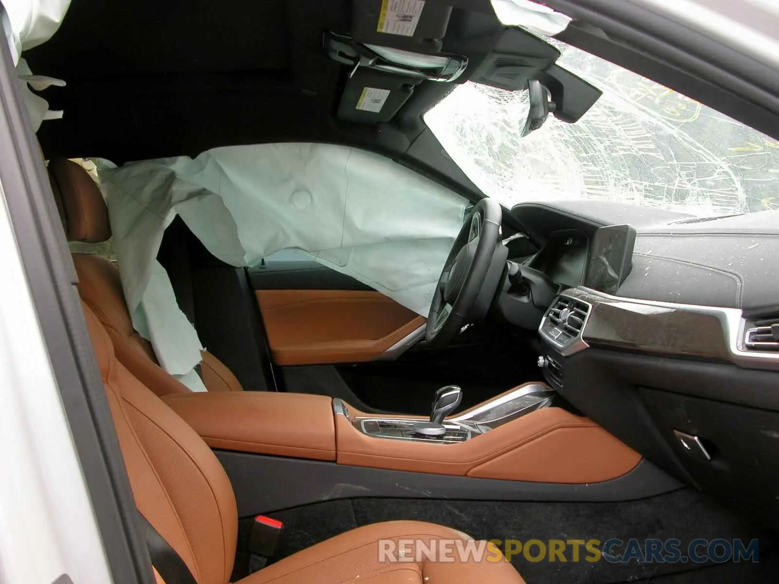 5 fotografías del automóvil dañado 5UXCY6C06N9J79988 BMW X6 2022