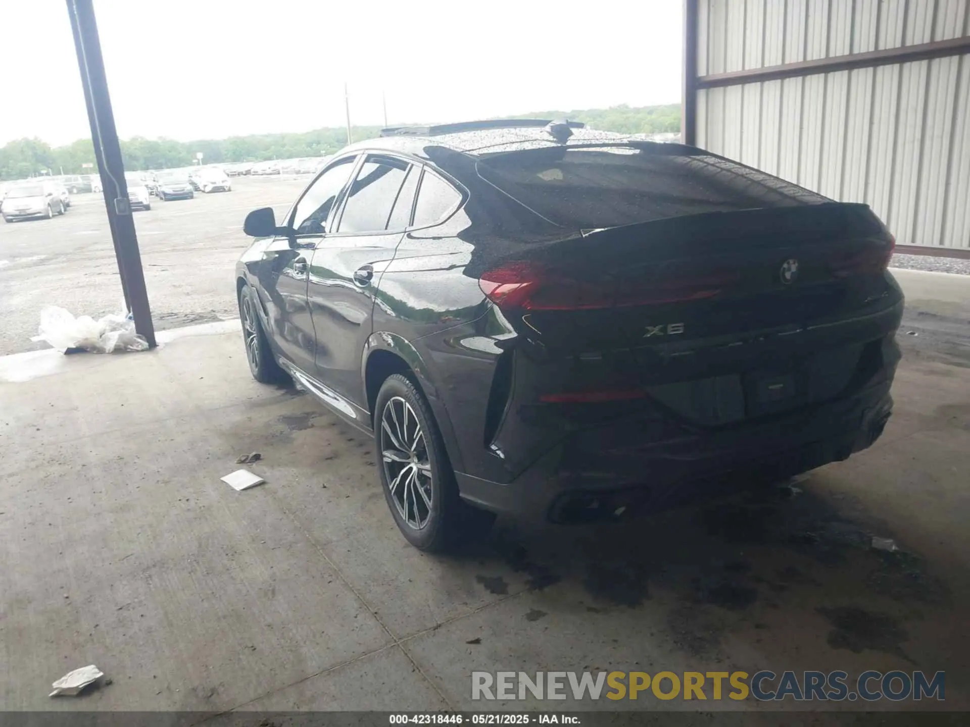 3 fotografías del automóvil dañado 5UXCY6C06N9K29045 BMW X6 2022