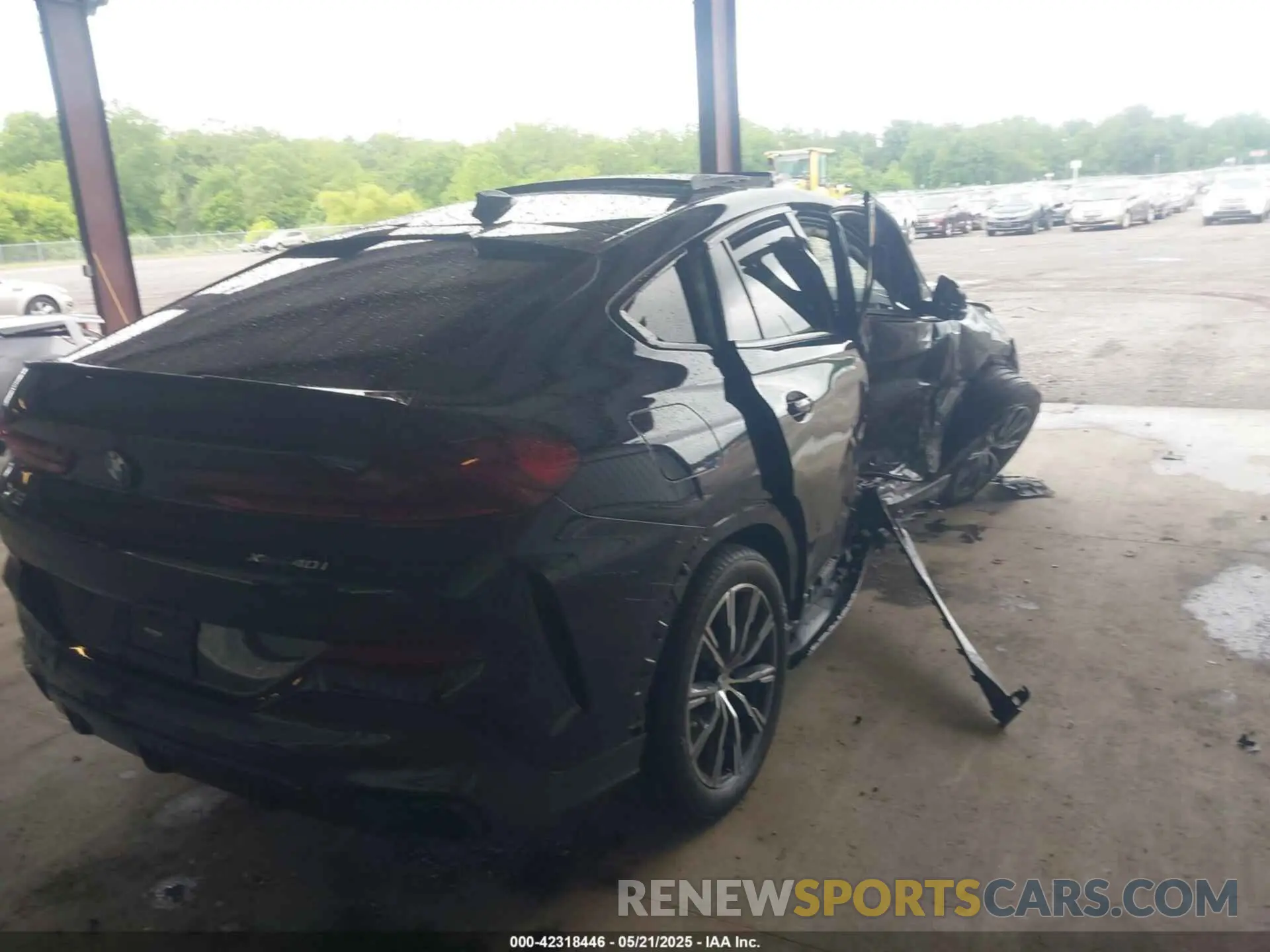 4 fotografías del automóvil dañado 5UXCY6C06N9K29045 BMW X6 2022