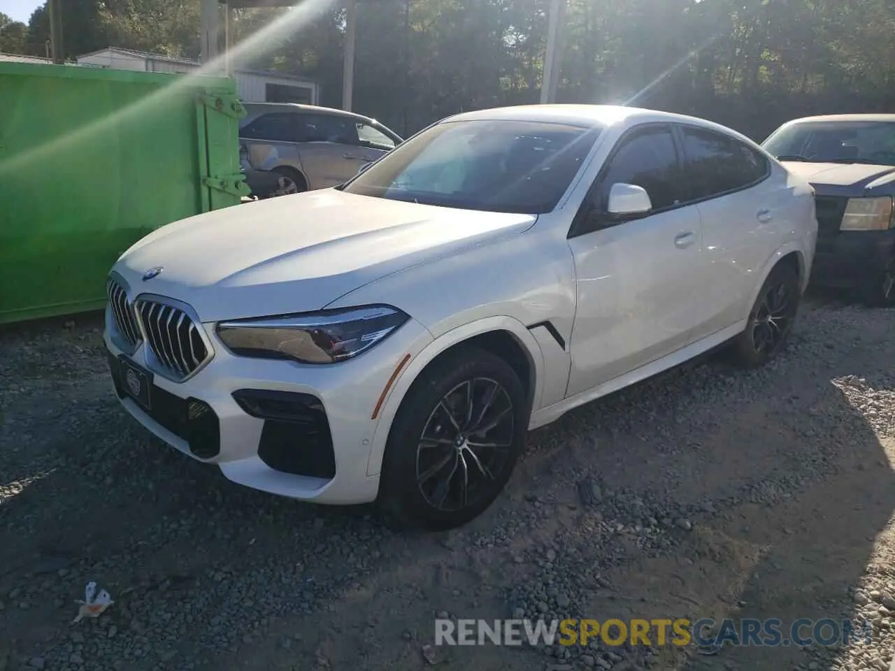 1 fotografías del automóvil dañado 5UXCY6C07N9K75399 BMW X6 2022