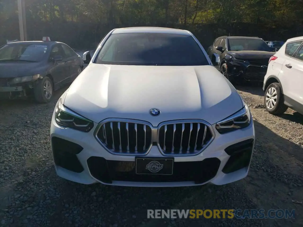 5 fotografías del automóvil dañado 5UXCY6C07N9K75399 BMW X6 2022