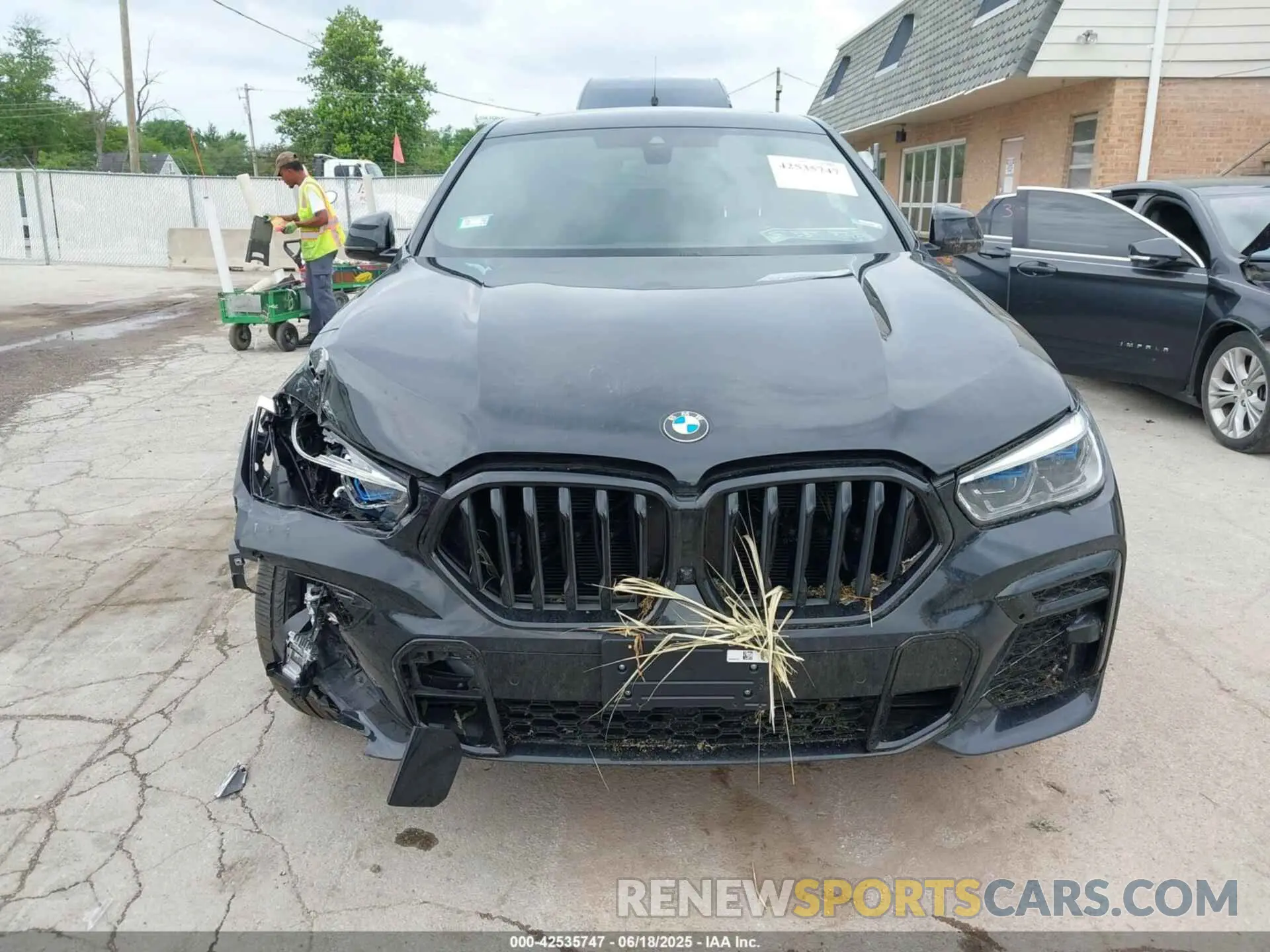 12 fotografías del automóvil dañado 5UXCY8C02N9K87407 BMW X6 2022