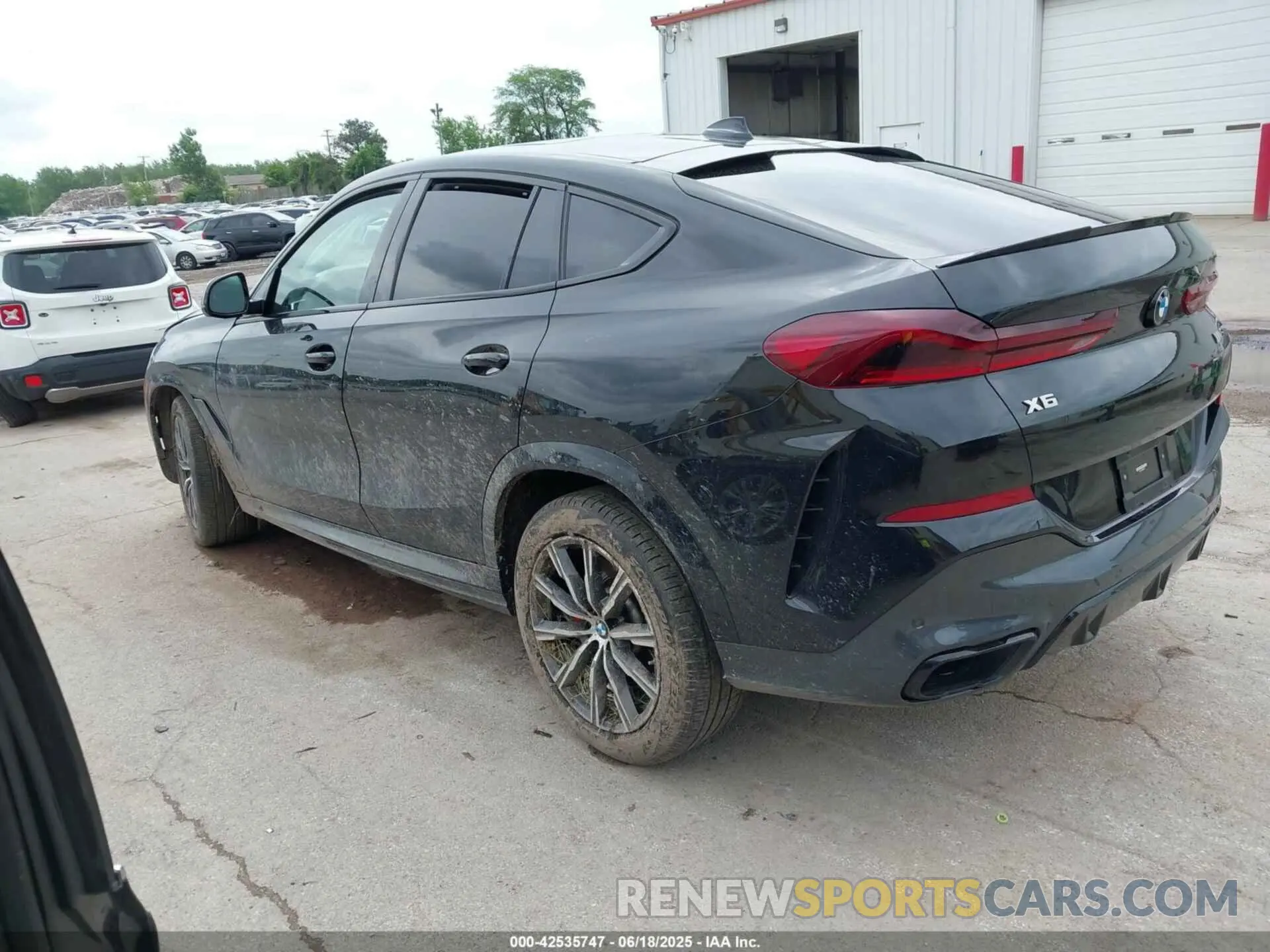 3 fotografías del automóvil dañado 5UXCY8C02N9K87407 BMW X6 2022