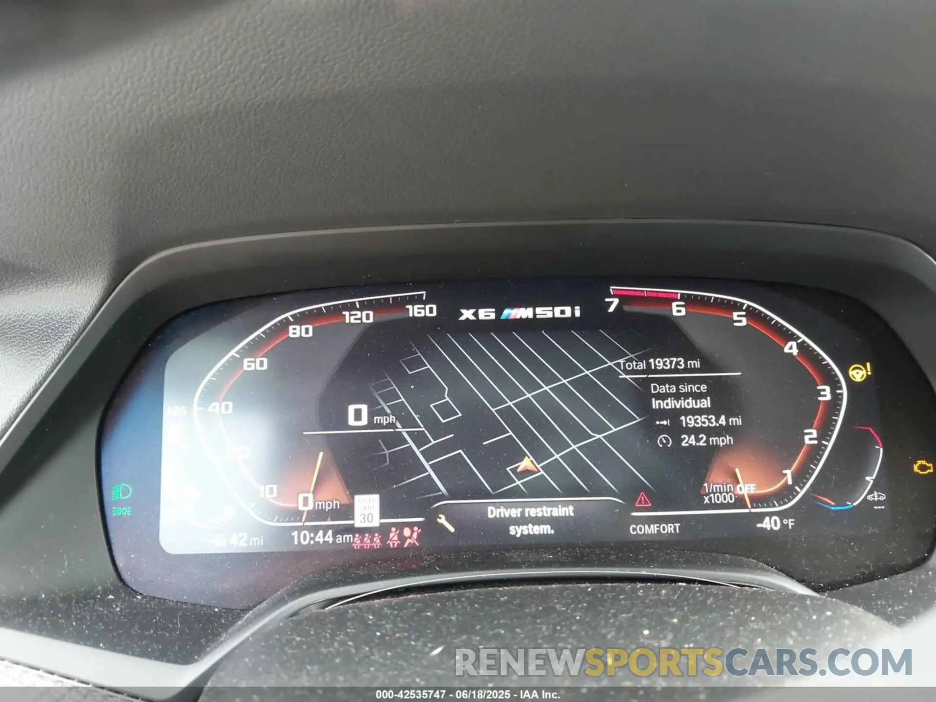 7 fotografías del automóvil dañado 5UXCY8C02N9K87407 BMW X6 2022