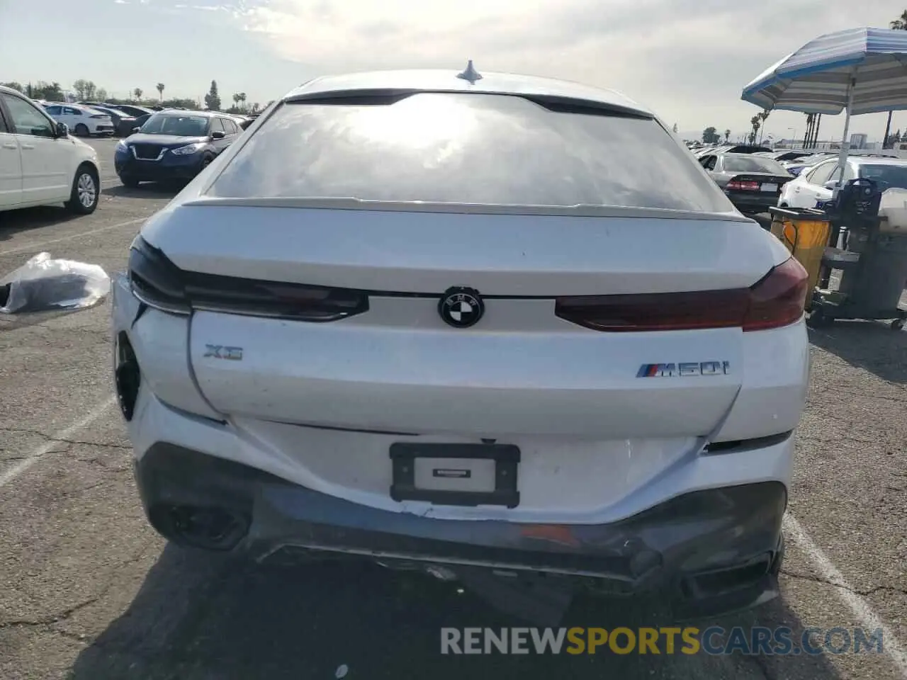 6 fotografías del automóvil dañado 5UXCY8C03N9K22484 BMW X6 2022