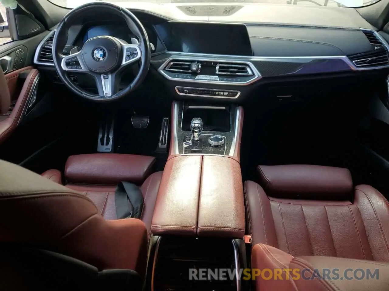 8 fotografías del automóvil dañado 5UXCY8C03N9K22484 BMW X6 2022