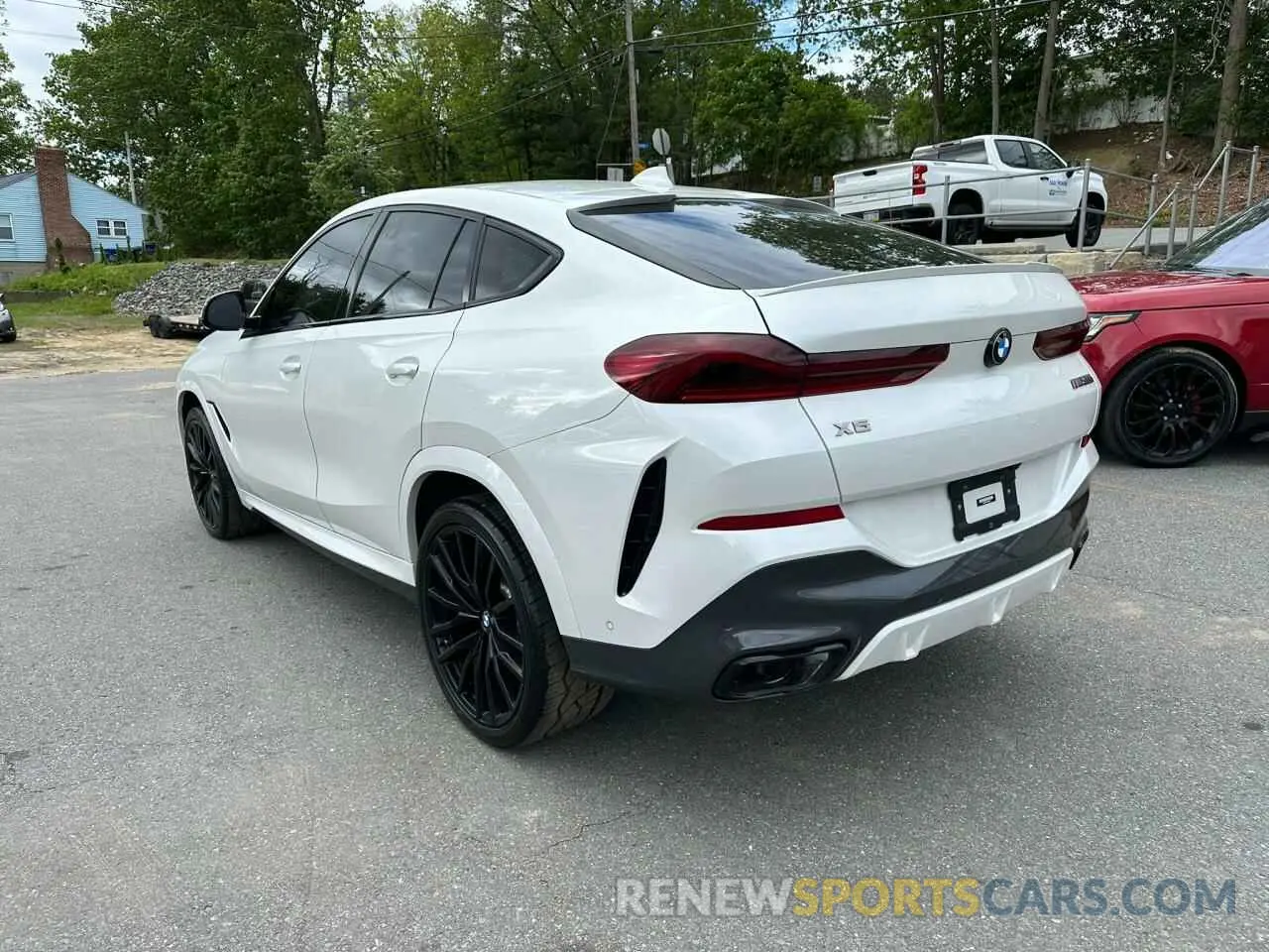 2 fotografías del automóvil dañado 5UXCY8C07N9J38801 BMW X6 2022