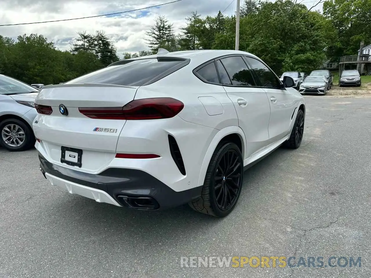 3 fotografías del automóvil dañado 5UXCY8C07N9J38801 BMW X6 2022
