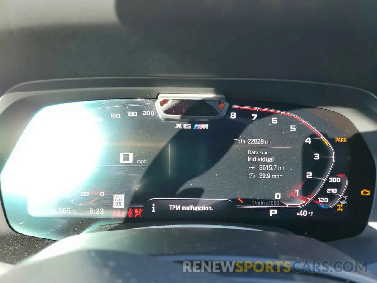 9 fotografías del automóvil dañado 5YMCY0C09N9M44828 BMW X6 2022