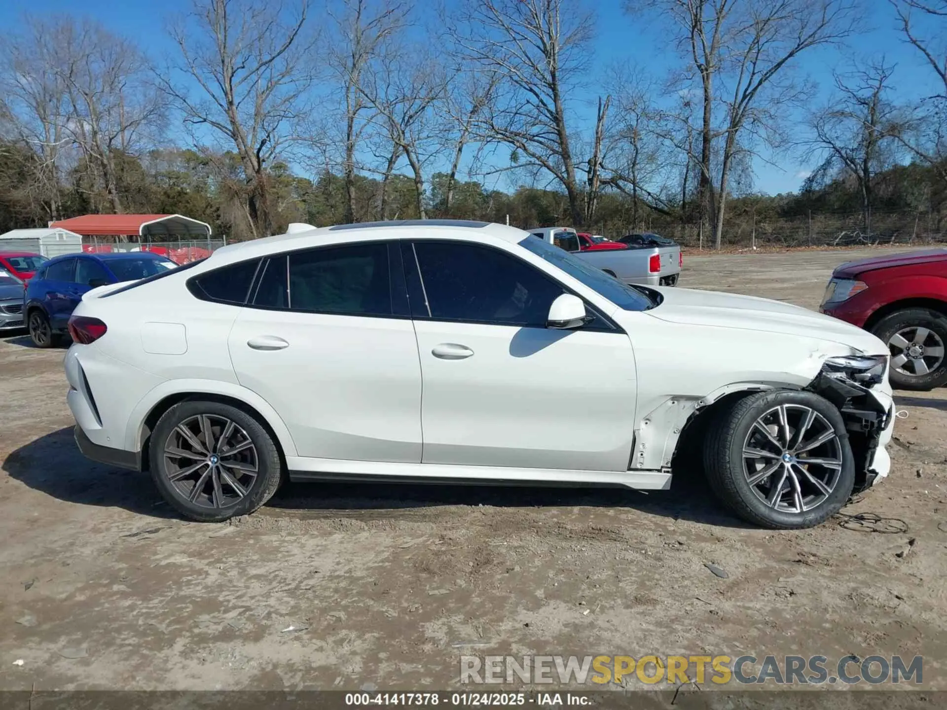 13 fotografías del automóvil dañado 5UXCY6C00P9N46581 BMW X6 2023