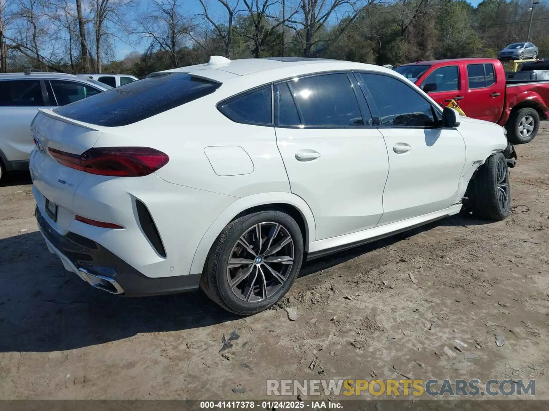 4 fotografías del automóvil dañado 5UXCY6C00P9N46581 BMW X6 2023