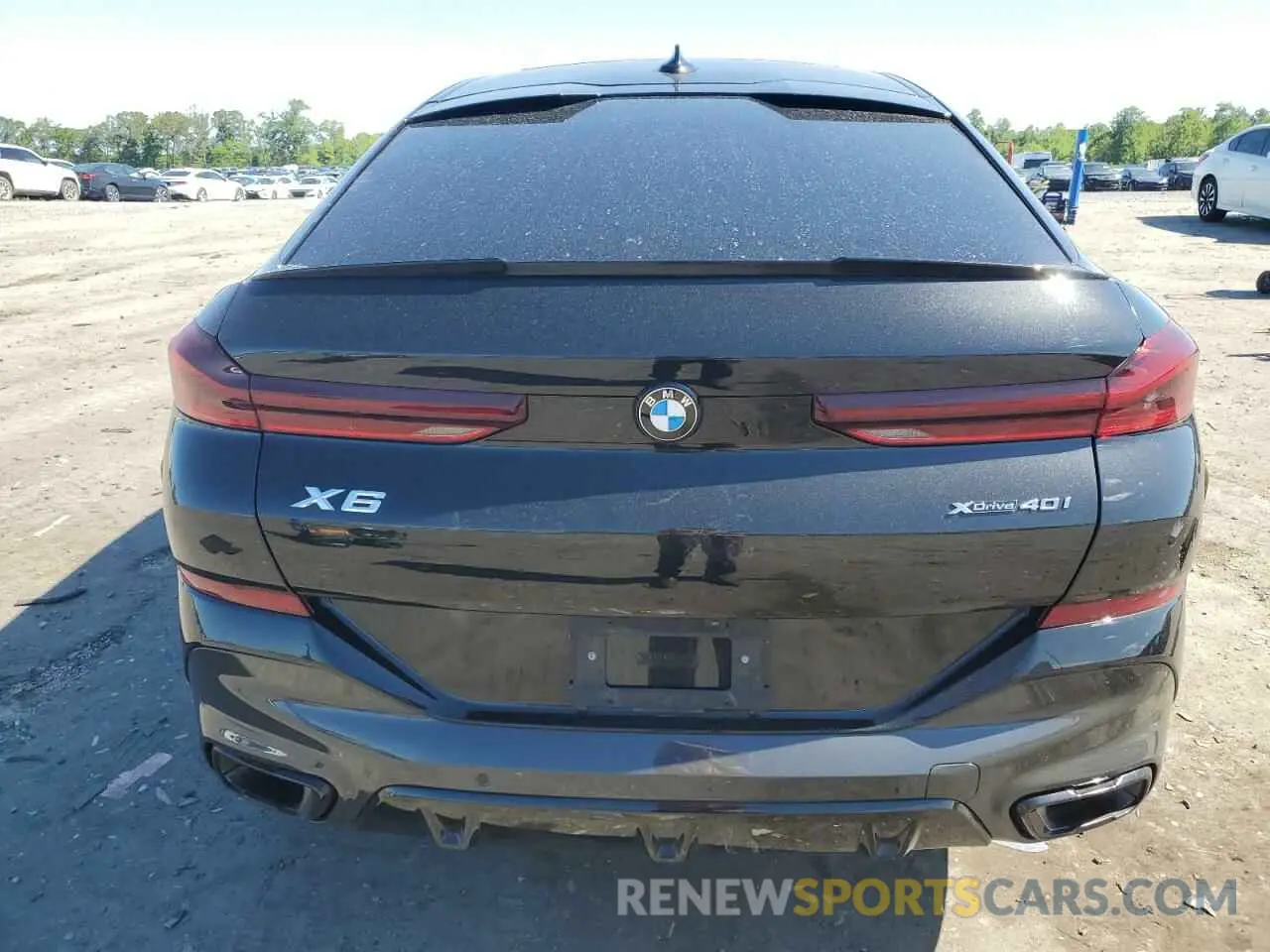 6 fotografías del automóvil dañado 5UXCY6C03P9P95683 BMW X6 2023