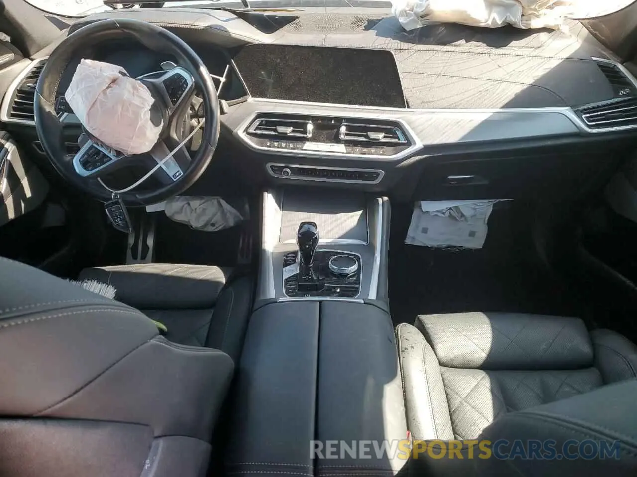8 fotografías del automóvil dañado 5UXCY6C03P9P95683 BMW X6 2023