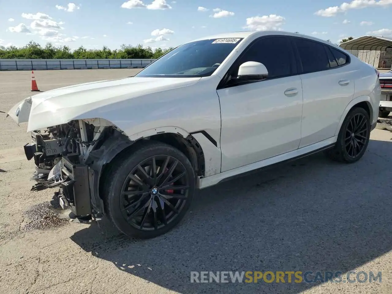 1 fotografías del automóvil dañado 5UXCY6C04P9P49005 BMW X6 2023