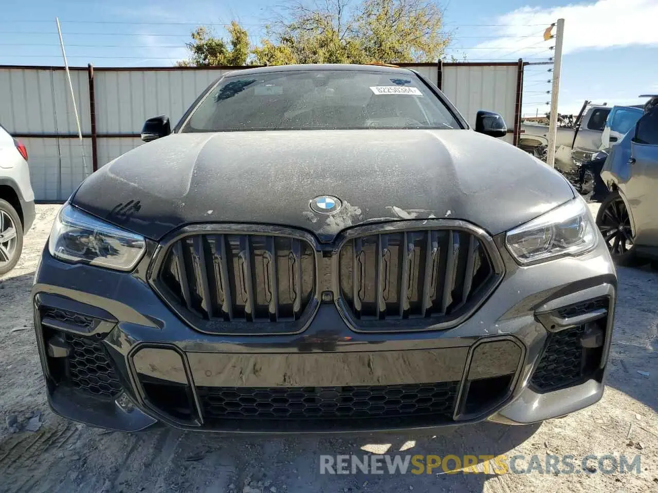 5 fotografías del automóvil dañado 5UXCY6C06P9N44544 BMW X6 2023