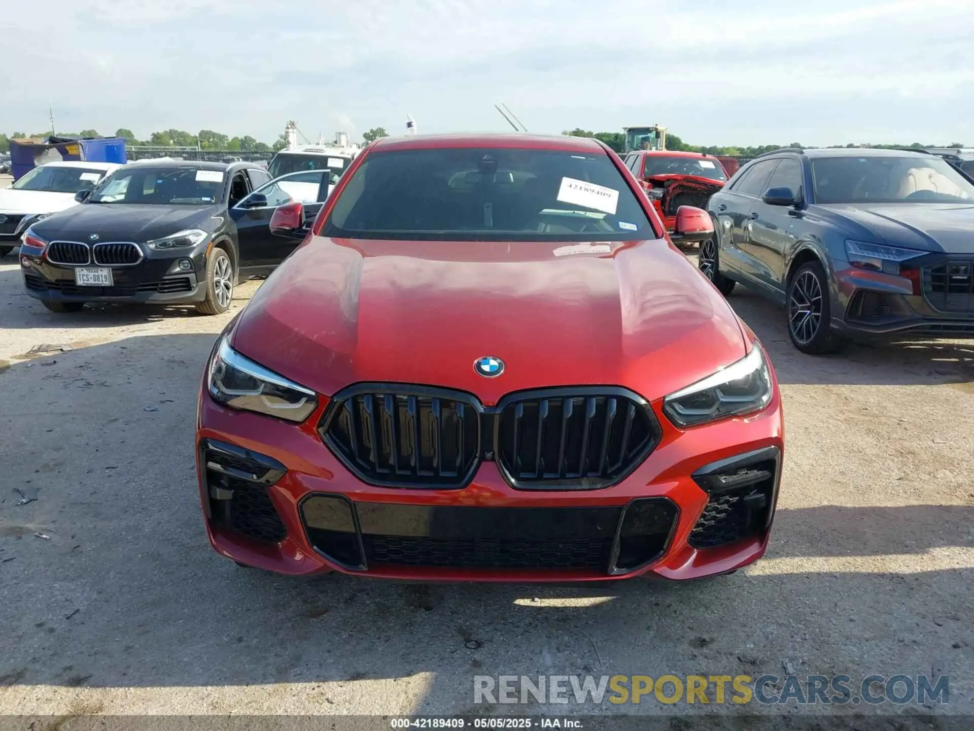 12 fotografías del automóvil dañado 5UXCY6C07P9N62566 BMW X6 2023