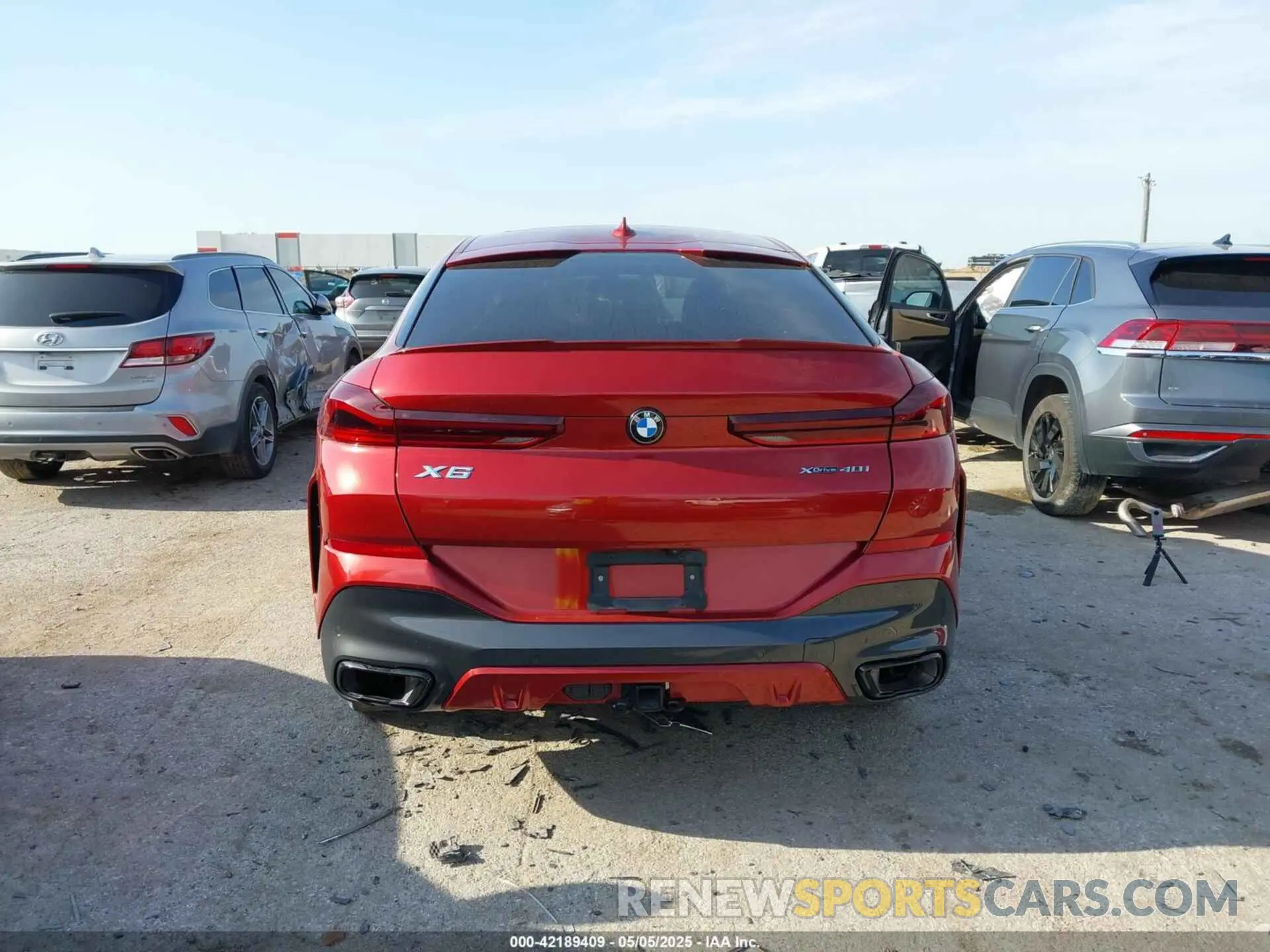 16 fotografías del automóvil dañado 5UXCY6C07P9N62566 BMW X6 2023