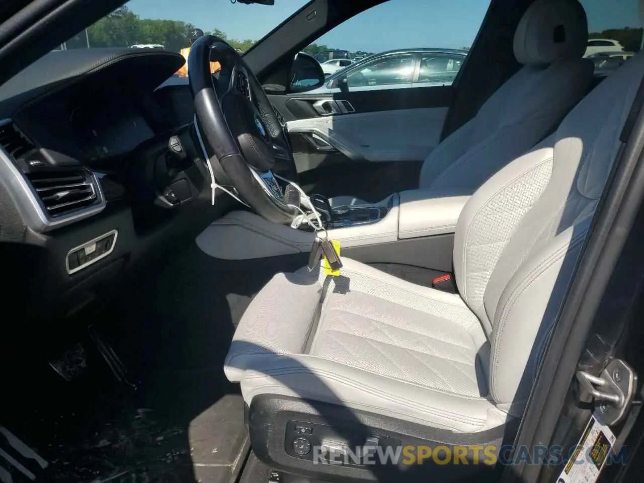 7 fotografías del automóvil dañado 5UXCY6C07P9N68903 BMW X6 2023