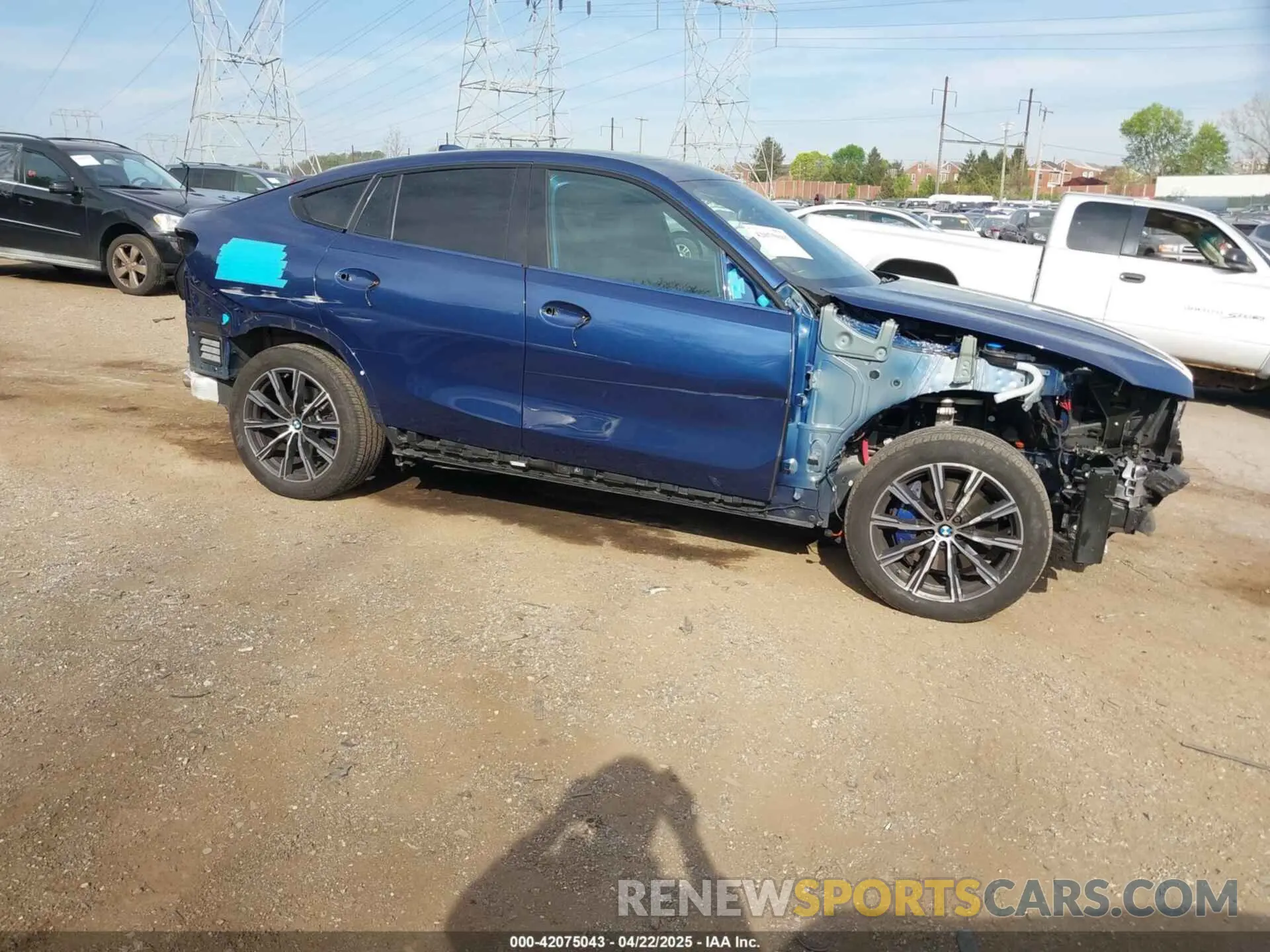 1 fotografías del automóvil dañado 5UXCY6C07P9P85707 BMW X6 2023