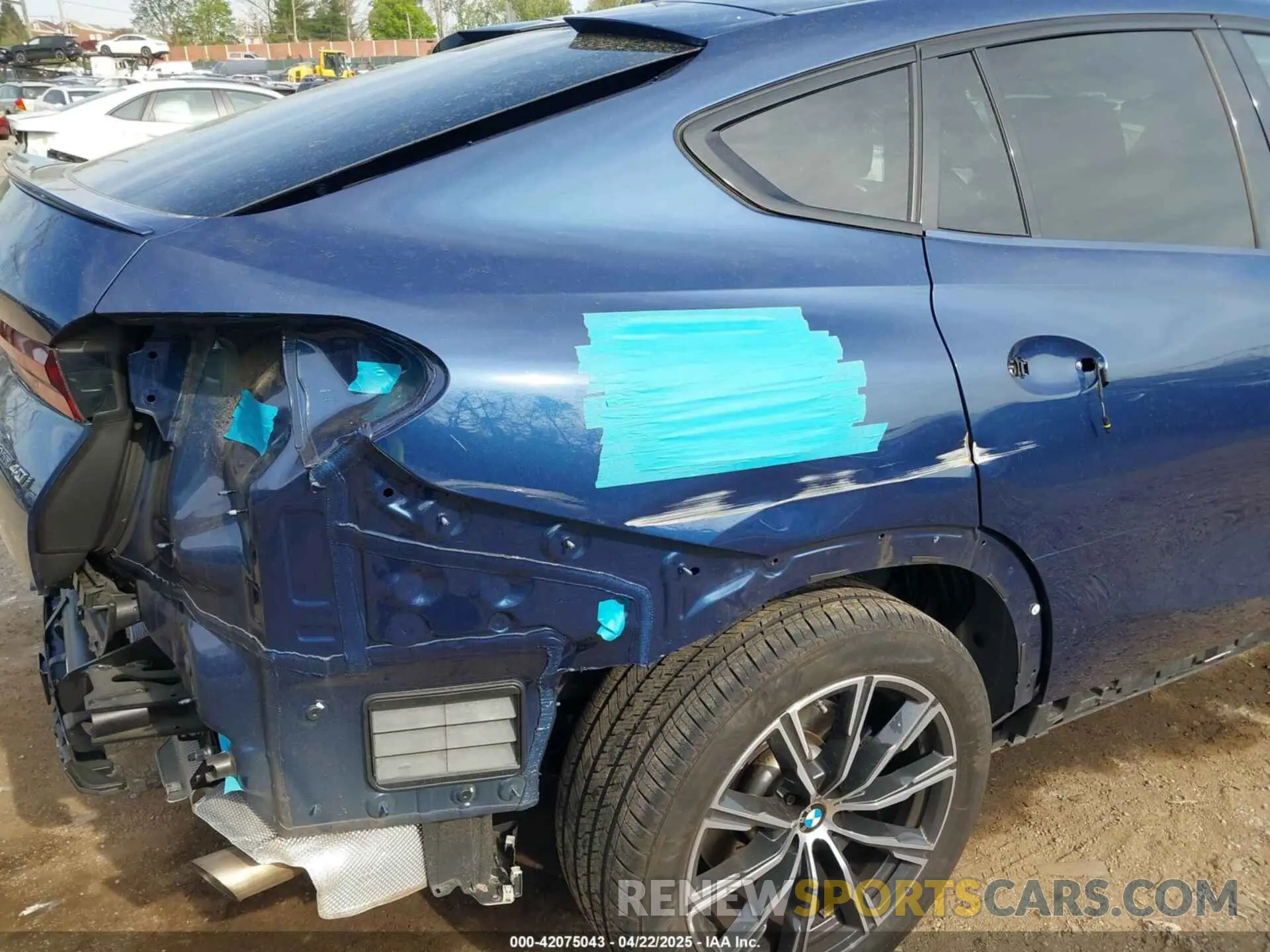 19 fotografías del automóvil dañado 5UXCY6C07P9P85707 BMW X6 2023