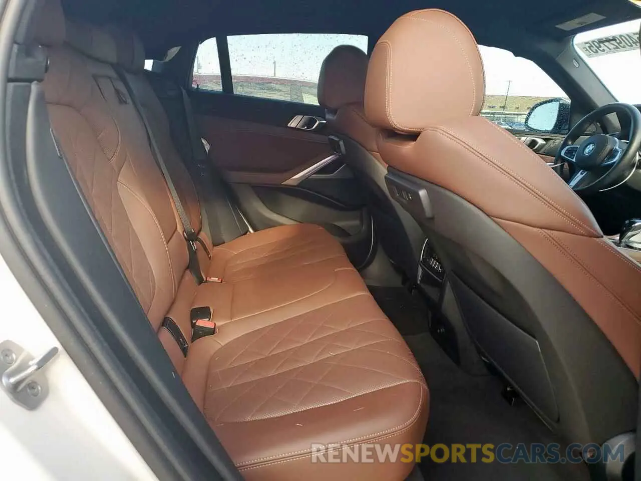 11 fotografías del automóvil dañado 5UXCY6C08P9N43749 BMW X6 2023