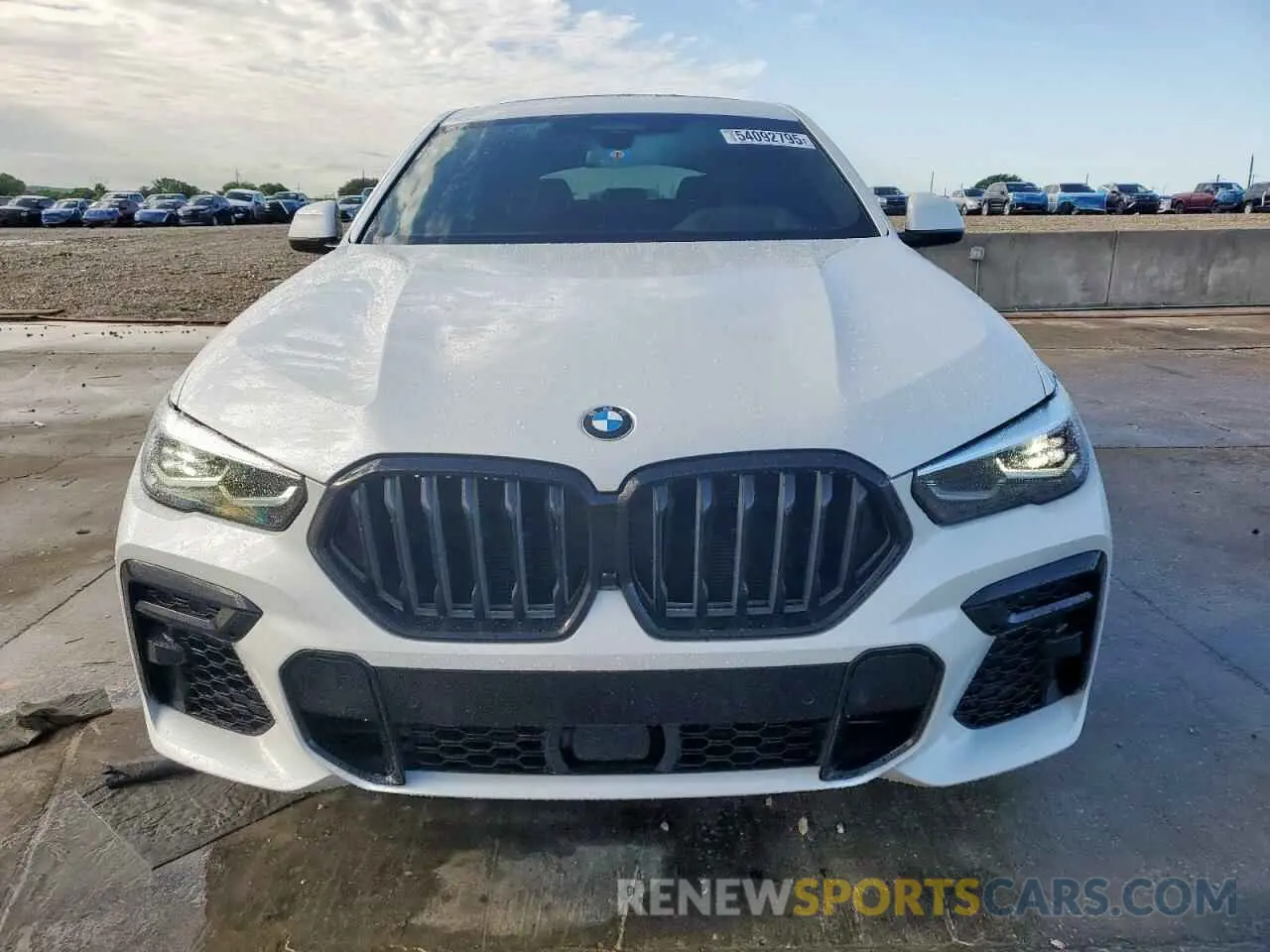 5 fotografías del automóvil dañado 5UXCY6C08P9N43749 BMW X6 2023