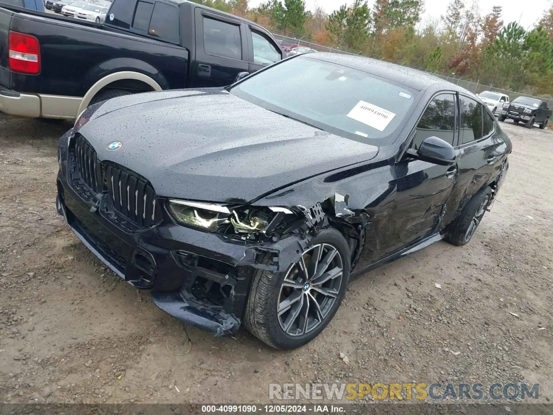 2 fotografías del automóvil dañado 5UXCY6C0XP9P66777 BMW X6 2023
