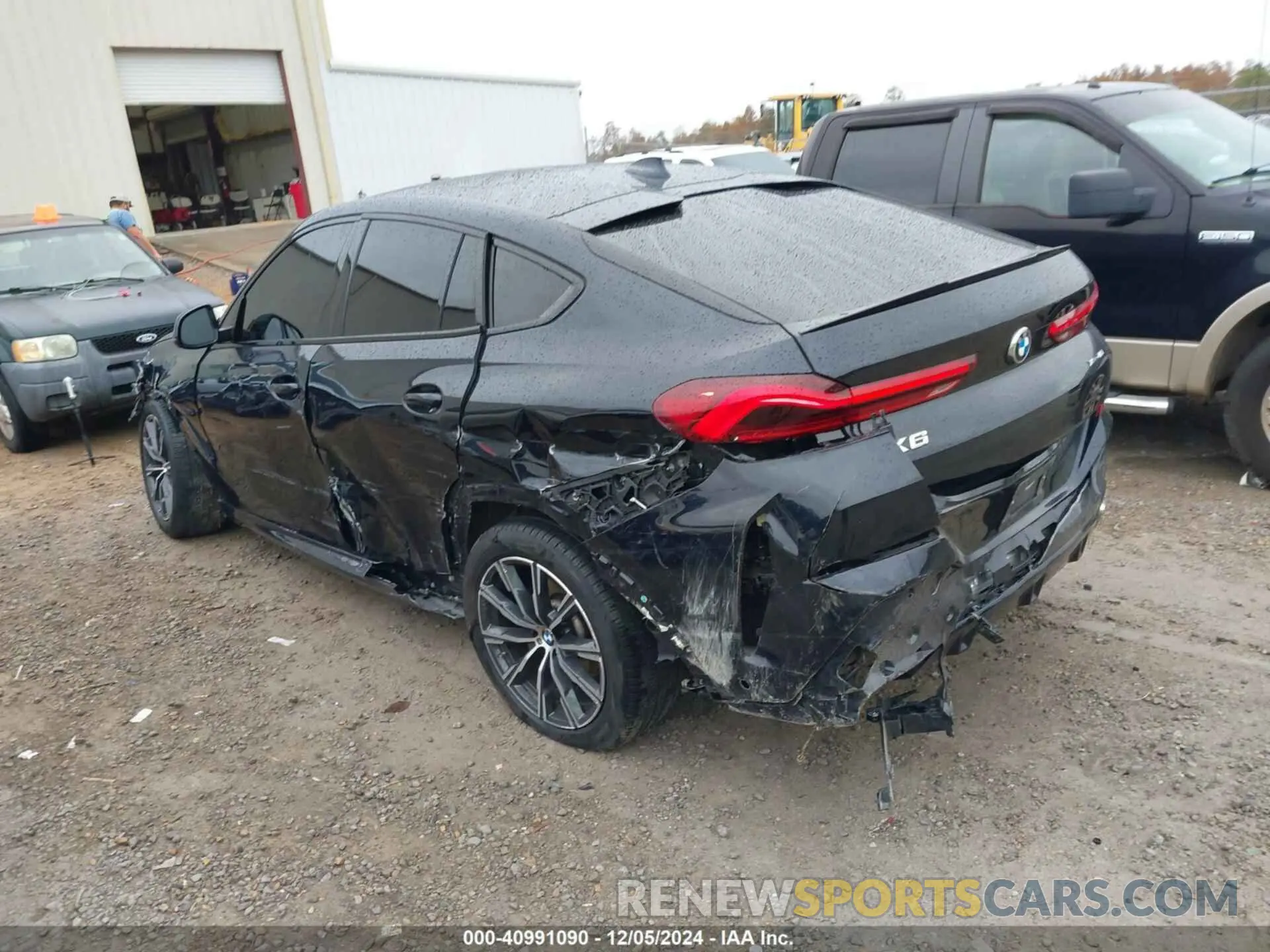 3 fotografías del automóvil dañado 5UXCY6C0XP9P66777 BMW X6 2023