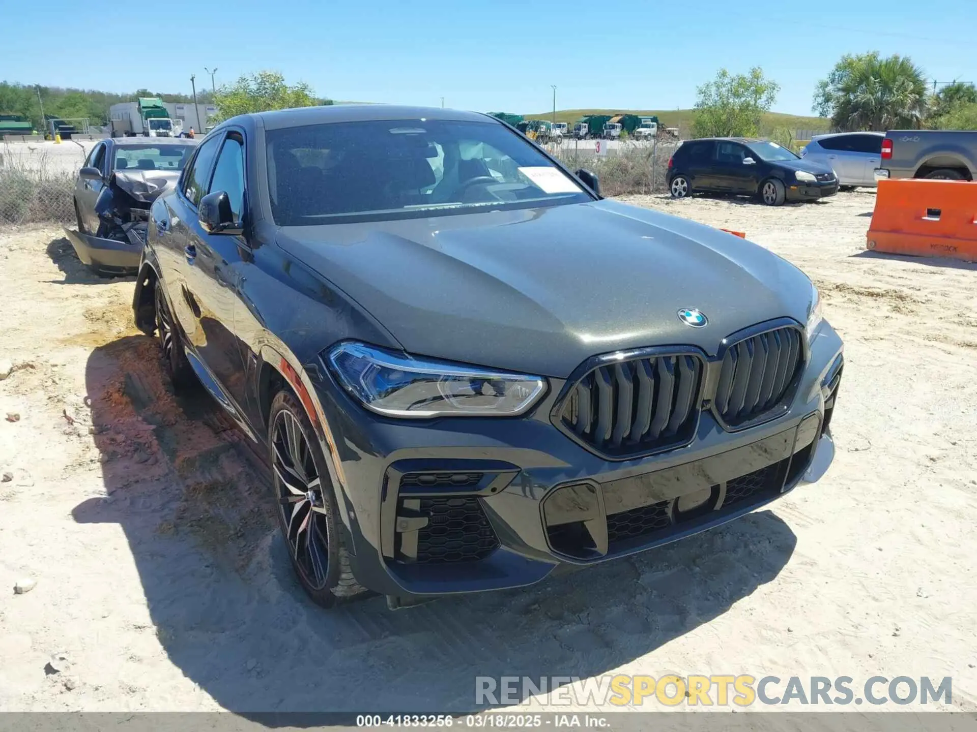 1 fotografías del automóvil dañado 5UXCY8C00P9P74785 BMW X6 2023