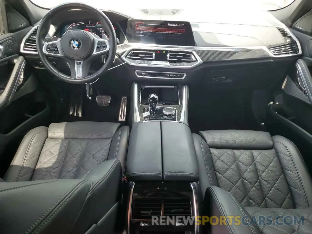 8 fotografías del automóvil dañado 5UXCY8C02P9P48141 BMW X6 2023