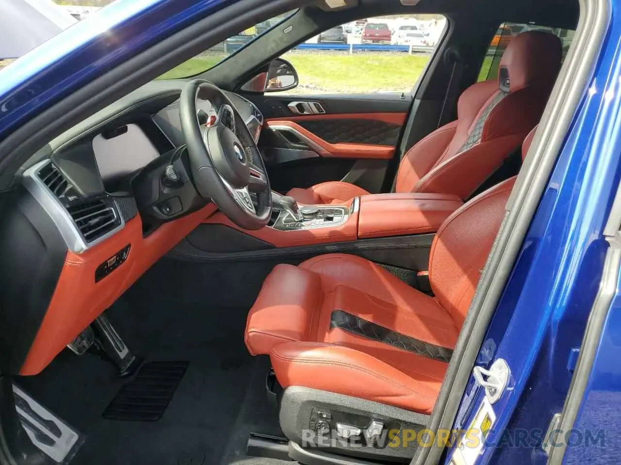 7 fotografías del automóvil dañado 5YMCY0C00P9P99650 BMW X6 2023