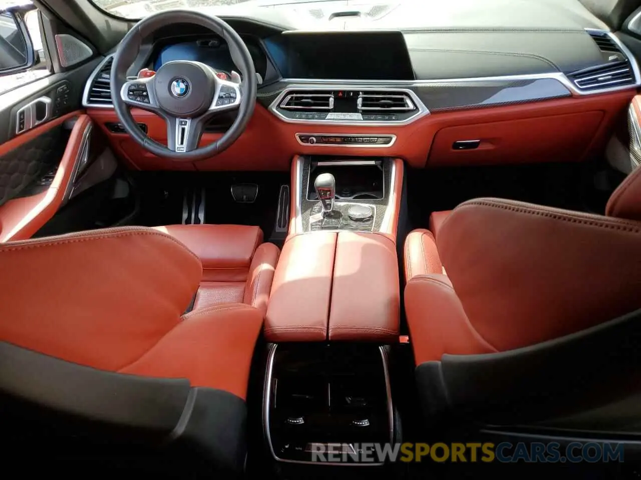 8 fotografías del automóvil dañado 5YMCY0C00P9P99650 BMW X6 2023