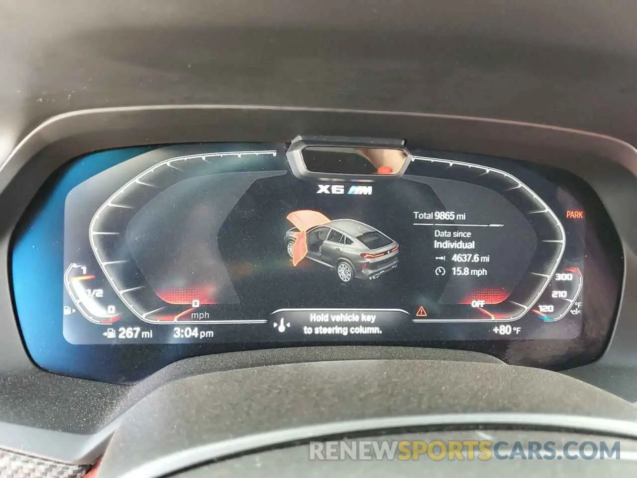 9 fotografías del automóvil dañado 5YMCY0C00P9P99650 BMW X6 2023