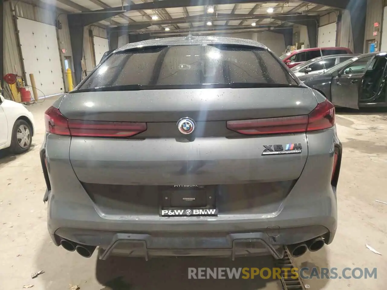 6 fotografías del automóvil dañado 5YMCY0C00P9R24579 BMW X6 2023