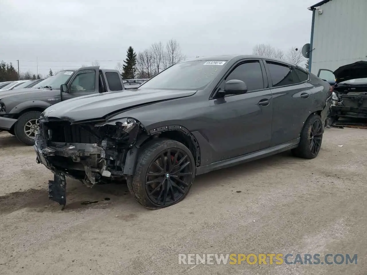 1 fotografías del automóvil dañado 5UX33EX01R9T50154 BMW X6 2024