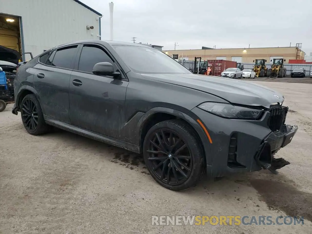 4 fotografías del automóvil dañado 5UX33EX01R9T50154 BMW X6 2024