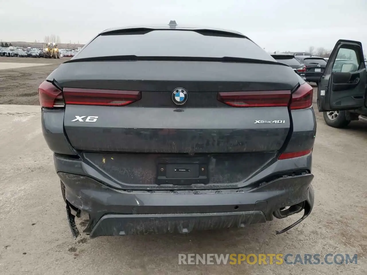 6 fotografías del automóvil dañado 5UX33EX01R9T50154 BMW X6 2024