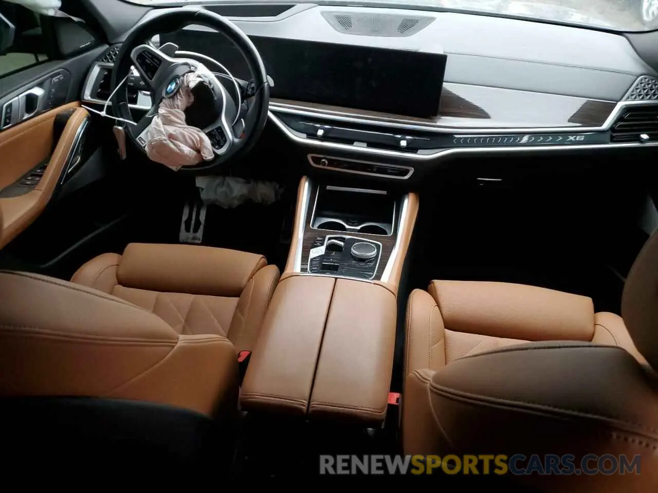 8 fotografías del automóvil dañado 5UX33EX01R9T50154 BMW X6 2024