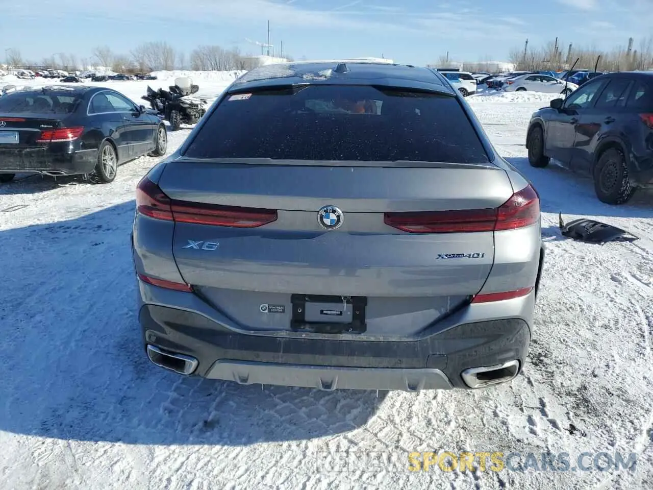 6 fotografías del automóvil dañado 5UX33EX02R9S94029 BMW X6 2024