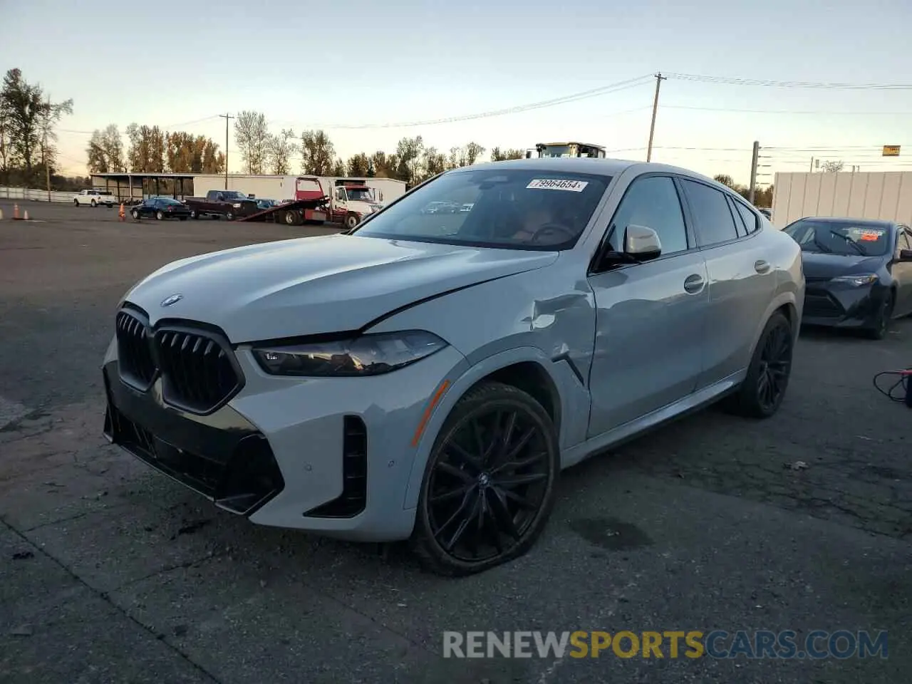 1 fotografías del automóvil dañado 5UX33EX02R9U54152 BMW X6 2024