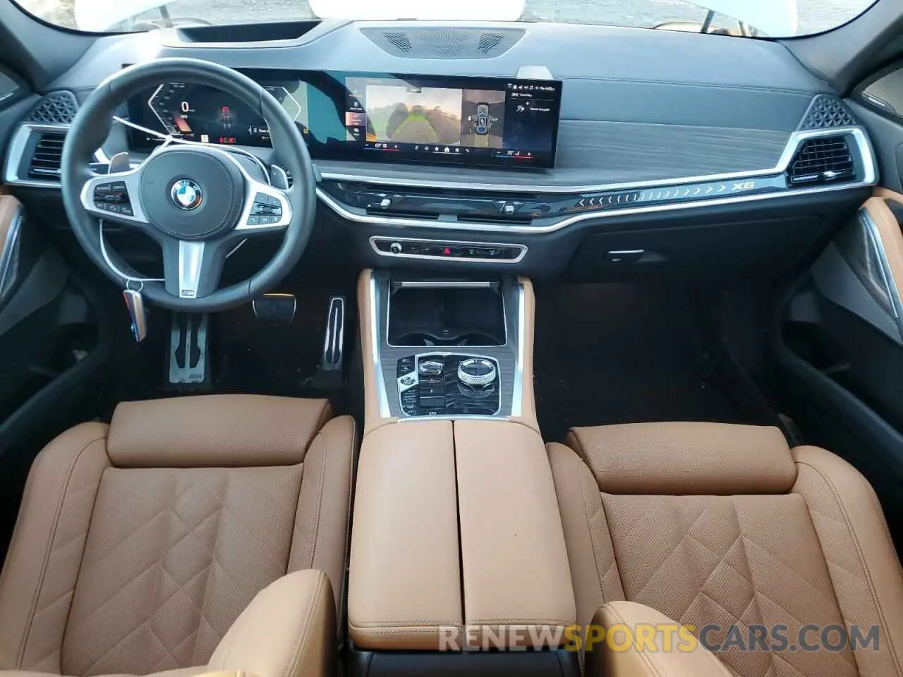 8 fotografías del automóvil dañado 5UX33EX02R9U54152 BMW X6 2024